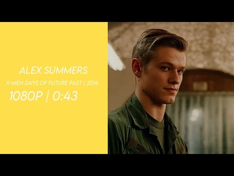 Alex summers scenespack [x-men days of future past]