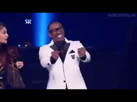 Dj bravo champion dance with Katrina kaif and other Indian stars