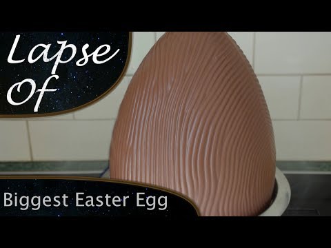 Lapse Of Melting The Biggest Easter Egg