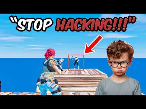 Toxic 12 Year Old Fortnite Kid Thinks I'm Hacking