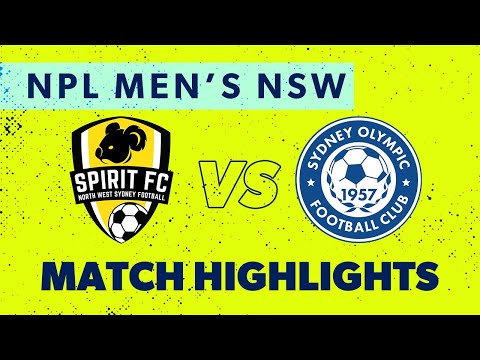 NPL Men's NSW Round 26 Highlights – NWS Spirit FC v Sydney Olympic