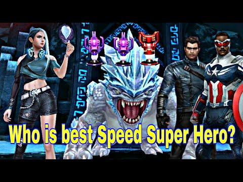 Abx Paralyze Season | Luna VS Falcon VS Winter Soldier - Marvel Future Fight
