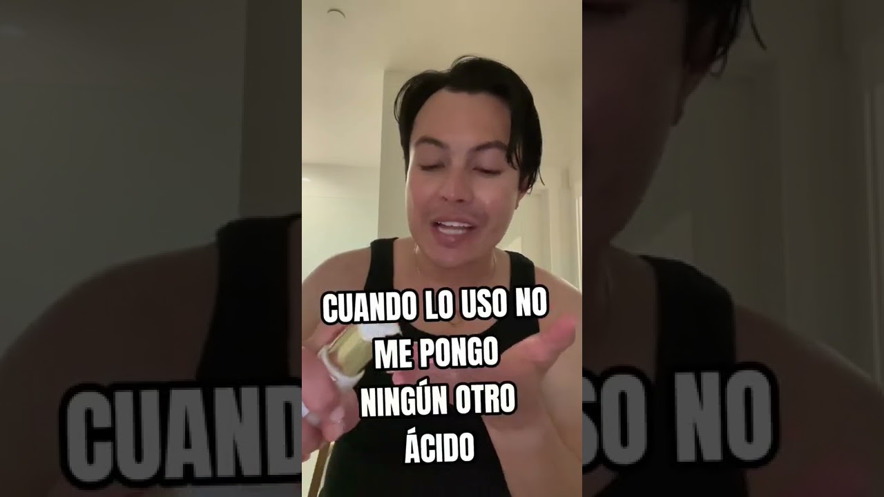 Para Las Manchas Y Piel Más Bonita Usa Ácido Láctico. #shorts