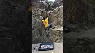 Video thumbnail of Problem 21 (La Nerca), V2. El Chaltén