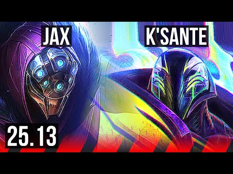 JAX vs K'SANTE (TOP) | KR Master | 25.13