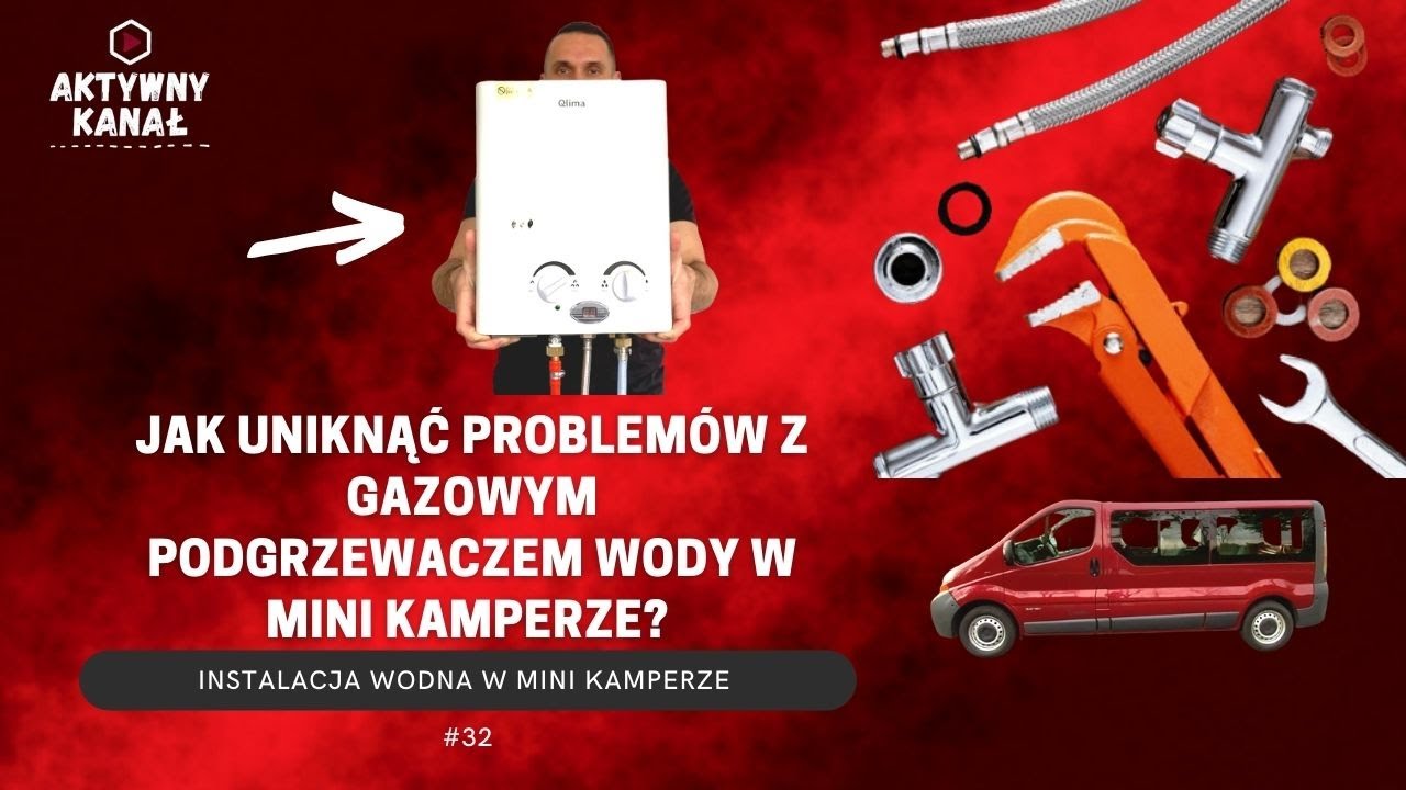 Jak działa gazowy PODGRZEWACZ wody Test QLIMA PGWH 1010 Problemy przy budowie instalacji wodnej