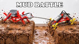 New 8 LEGO Cars Battle in Extreme Mud Tug of War 2026 | Smart Lego