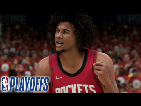 INSANE Playoff Debut! NBA 2K22 Jalen Green My Career Ep. 7