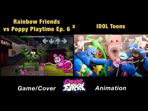 All Rainbow Friends (Ep. 5-6) x Poppy Playtime Animation | Huggy Wuggy