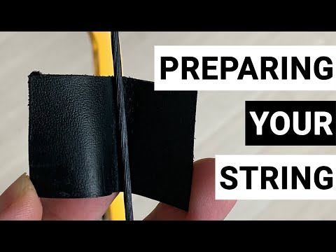 How To Prepare Your Recurve String To Shoot