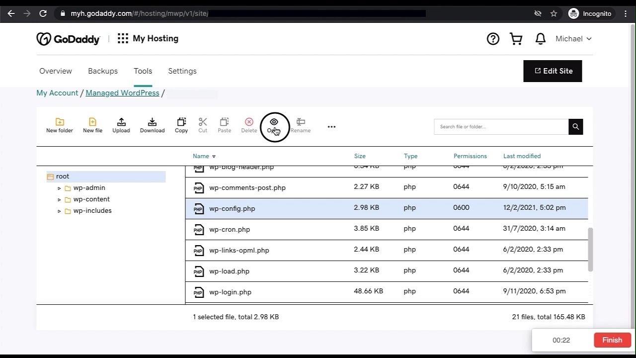 How to Enable debug errors WordPress debug in Godaddy