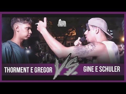 THORMENT X GREGOR X GINE E SCHULER - PRÉ FASE - BATALHA DO COLISEU 94