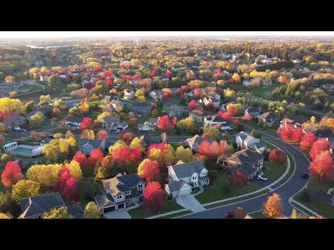 Fall Foliage In Chanhassen Minnesota