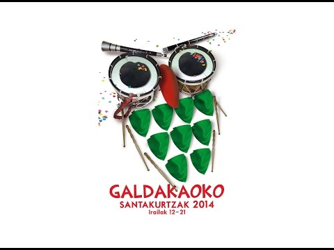 Cartel Fiestas de Galdakao 2014