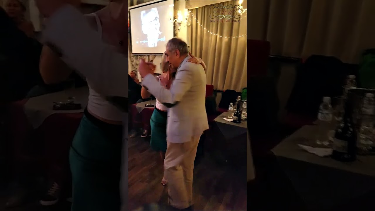 Milongueando parte 2 Carlos Neuman, Veronica Centurión #dance #tango #tangoargentina #tangodance