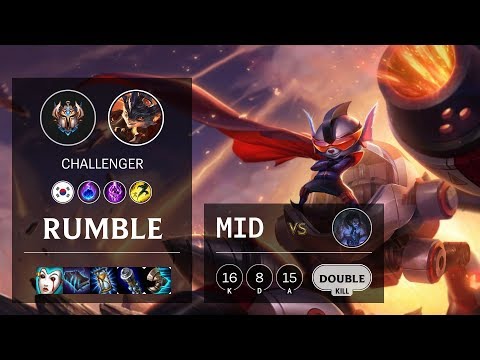 Rumble Mid vs Sylas - KR Challenger Patch 10.9
