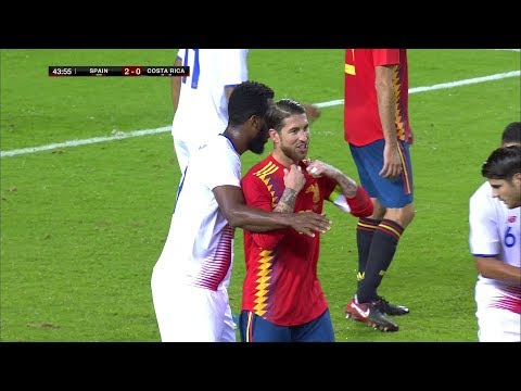 Sergio Ramos vs Costa Rica (Home) Friendly (11/11/2017) 1080i HD