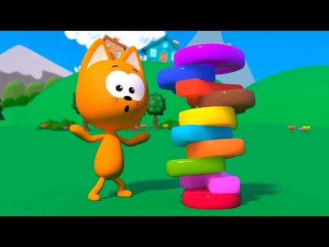 Угадай цвета и цифры - Котэ ТВ: мультики и игры для детей малышей