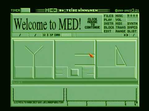 Oldskool Rave Amiga Tune #6 Med v3.21 'oo la la'