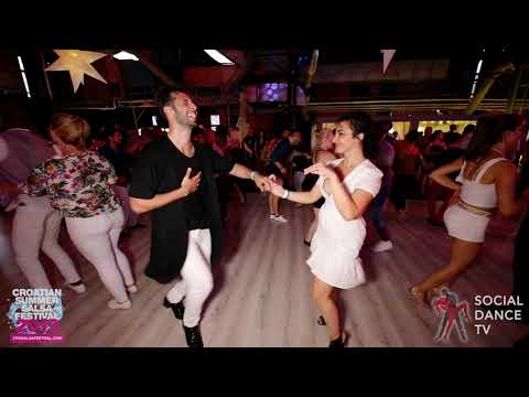 Bircan & Federica - Salsa Social Dancing | Croatian Summer Salsa Festival 2019 (Rovinj)