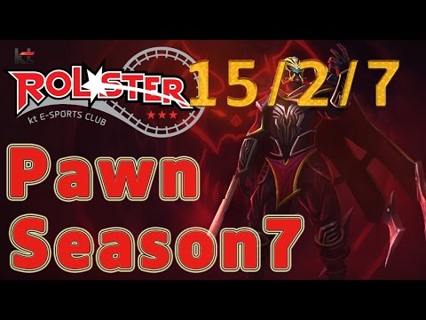 KT Rolster Pawn Talon MID vs Xerath Patch 7.2