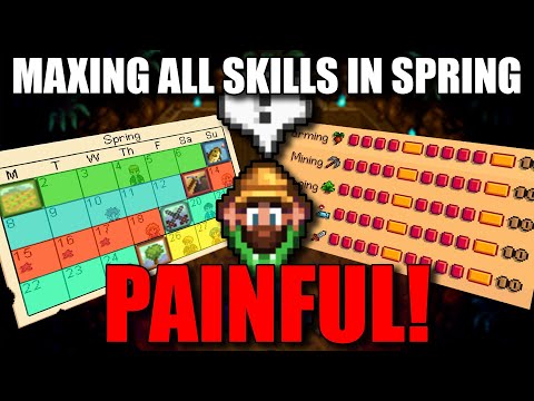 Max Level All Skills in Spring – The ULTIMATE Stardew Grind