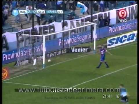 Torneo Inicial 2012 Fecha 9 Racing 4 vs San Lorenzo 0