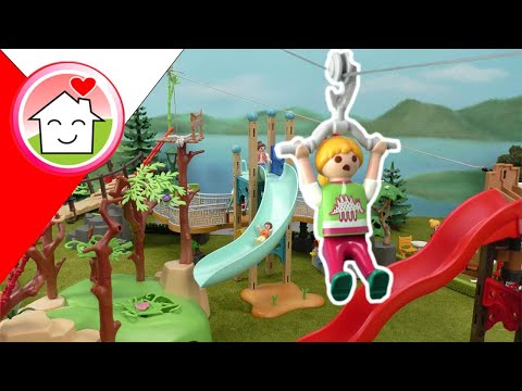 Playmobil po polsku Park przygody - Rodzina Hauser