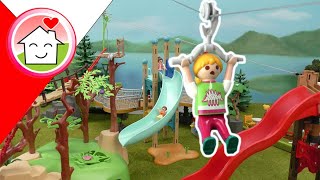 Playmobil po polsku Park przygody - Rodzina Hauser
