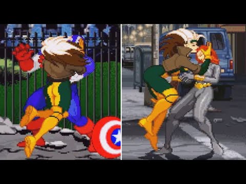 All Rogue's move steal Showcase - Avengers VS X-Men