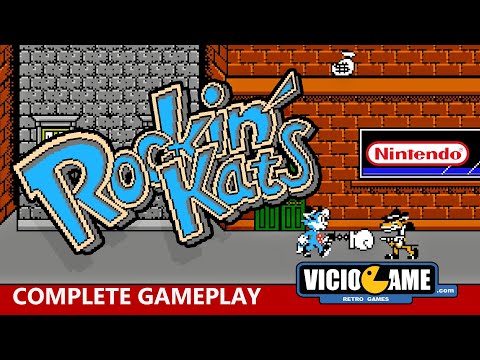 🎮 Rockin Kats (Nintendo) Complete Gameplay