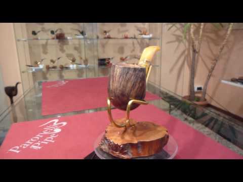 Brand new briar pipe PARONELLI bent handmade - eBay item number: 401322557879