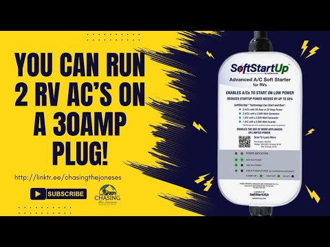 Run 2 RV AC's on a 30-amp plug - SoftStartUp™