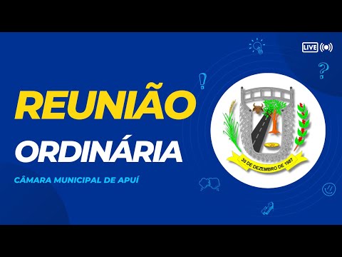 36ª Reunião ordinária das Comissões permanentes da Câmara Municipal de Apuí
