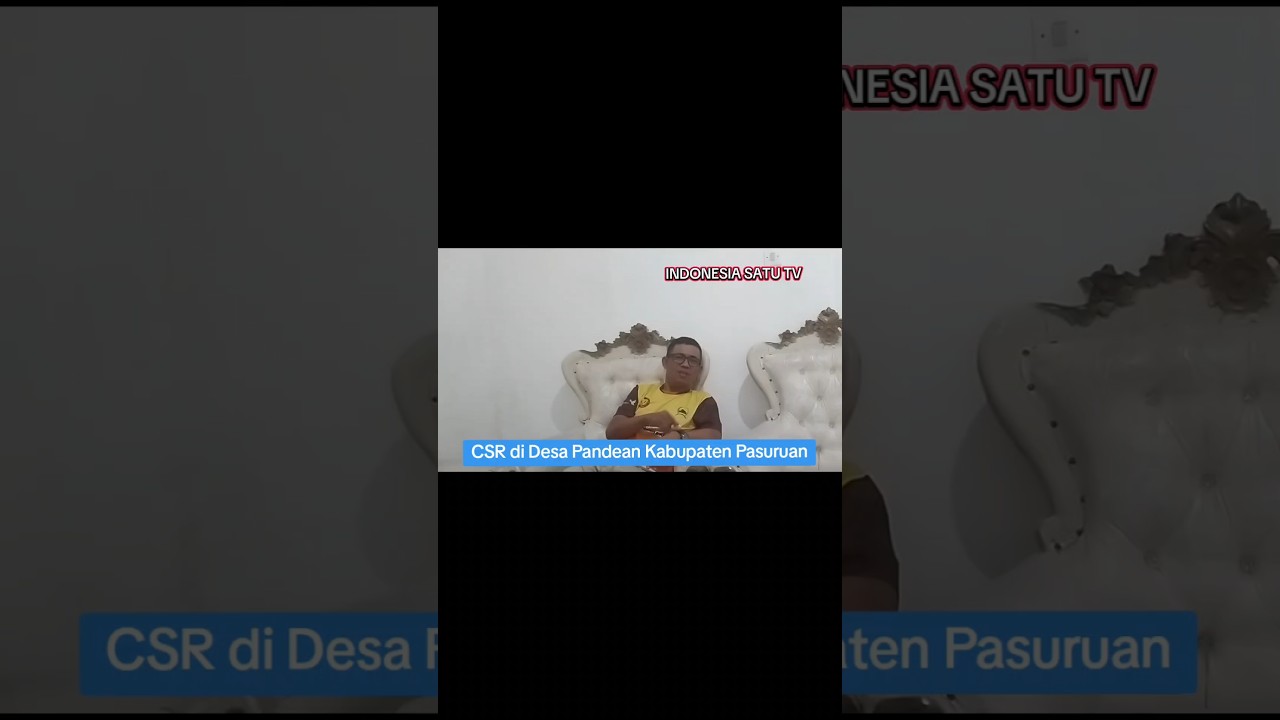 CSR di Desa Pandean Kabupaten Pasuruan