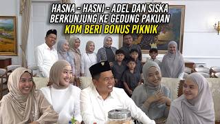Download lagu HASNA - HASNI - ADEL DAN SISKA BERKUNJUNG KE GEDUNG PAKUAN | KDM BERI BONUS PIKNIK mp3