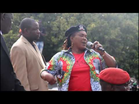 Cde Mandi Chimene's speech as President Mugabe meets war vets