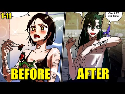 1-11 A Tattoo Artist Transmigrated To The Novel She Read And Possessed The Dragon Power|Manhwa Recap