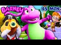 We Re Going On An Adventure Barney 45 Minutes Kids Cartoon