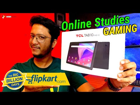 4G FHD Tablet on Flipkart Big Billion Days | TCL Tab 10 Tablet with 10.1 FHD DIsplay, 4G + WIFI