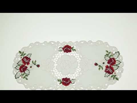 Салфетка дорожка роза 40*85