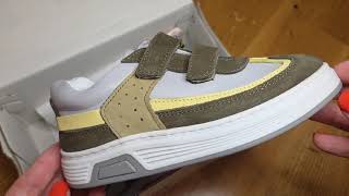 Кроссовки Toddler серые с хаки 4361