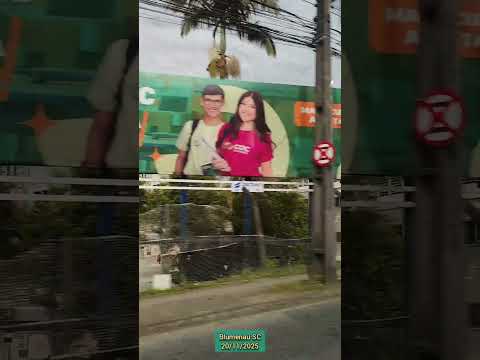 Blumenau Santa Catarina ruas da cidade no dia da consciência negra 2025 #blumenau