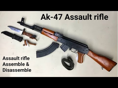 Thumbnail for AK-47 | Assault rifle assemble & disassemble, At last how to fire AK-47, See full awesome video by Kalashnikov Concern