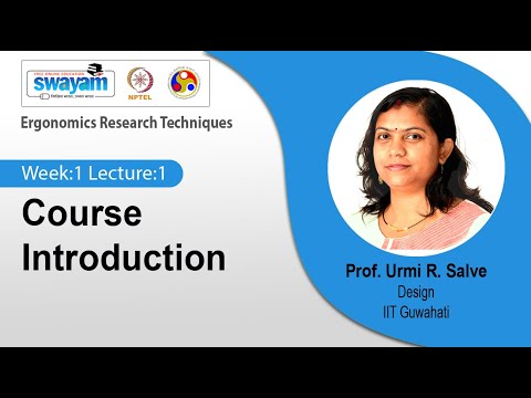 Ergonomics Research Techniques Introduction Video