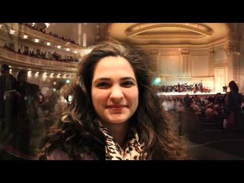 Dear Carnegie Hall: Jenna Marie Sparacio, Student