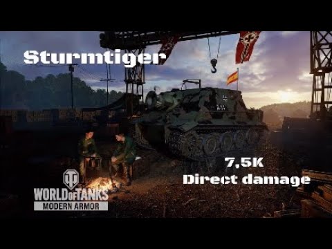 Sturmtiger in Pilsen:7,5K direct damage :Wot console - World of Tanks