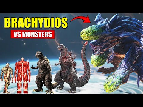 Brachydios vs All Giant Monsters | 3D Monster Size Comparison 2025