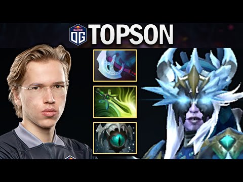OG.TOPSON SMURF DROW RANGER WITH 800 GPM - DOTA 2 7.28 GAMEPLAY