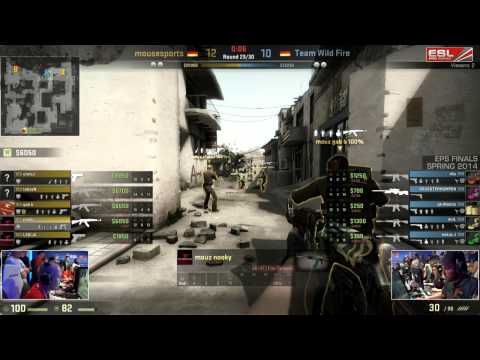 mousesports vs. Team Wild Fire | Finale, EPS Spring 2014 | de_dust2 Map 1